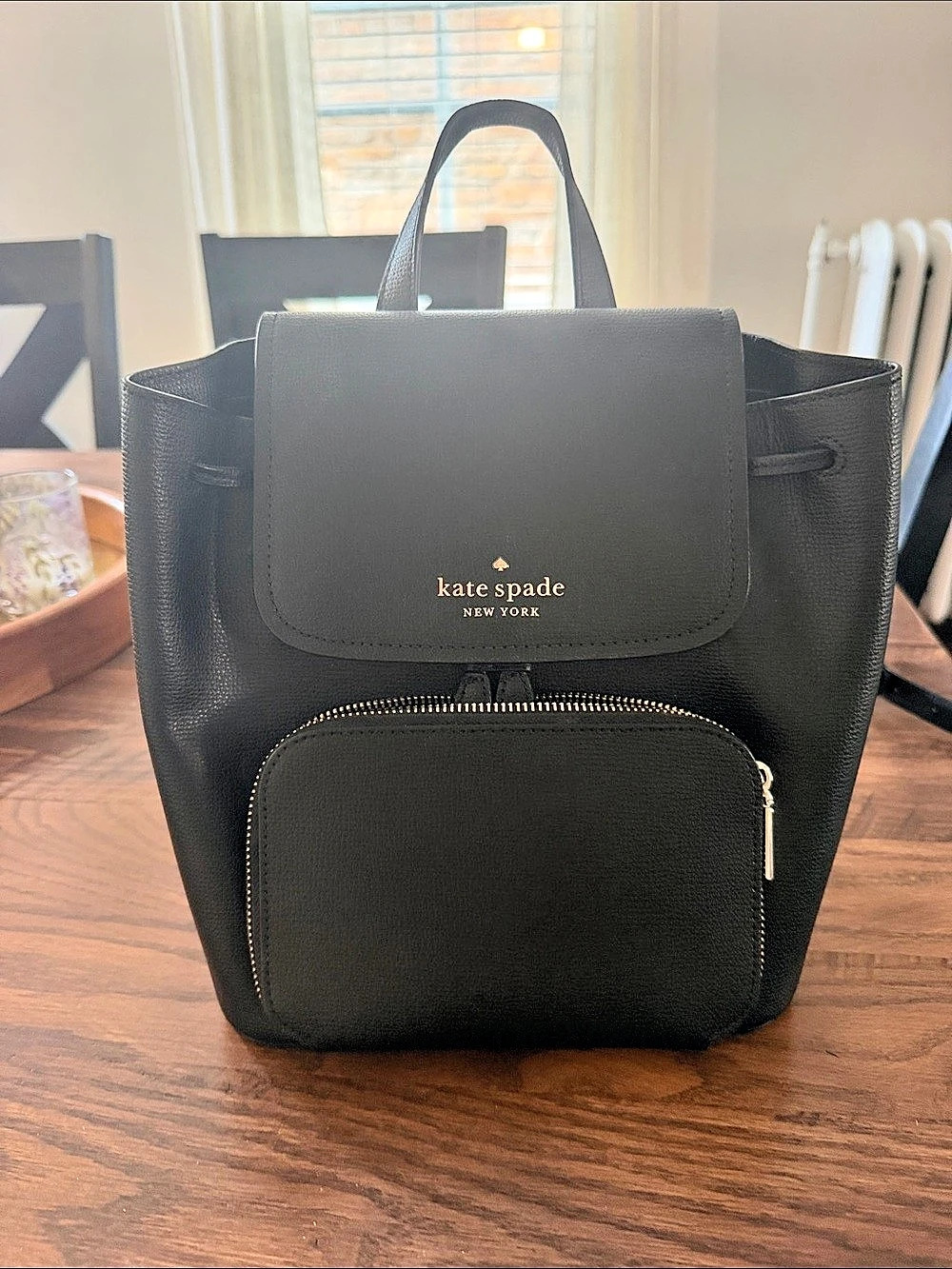 Kate Spade Black Backpack NWT